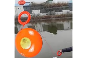 Emergency Rescue Disc,Water Rescue Throwing Disc,with 131 FT Rope,Tensile Strength Rated to 150kg/ 331Lbs for Pools/Lake/Rive