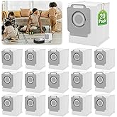 HNRLOY 20 Pack Vacuum Dust Bags Compatible with iRobot Roomba Bags i7, i7+, i8, i8+, i3, i3+, i4, i4+,i6,i6+,j7,j7+,s9,s9+,Re