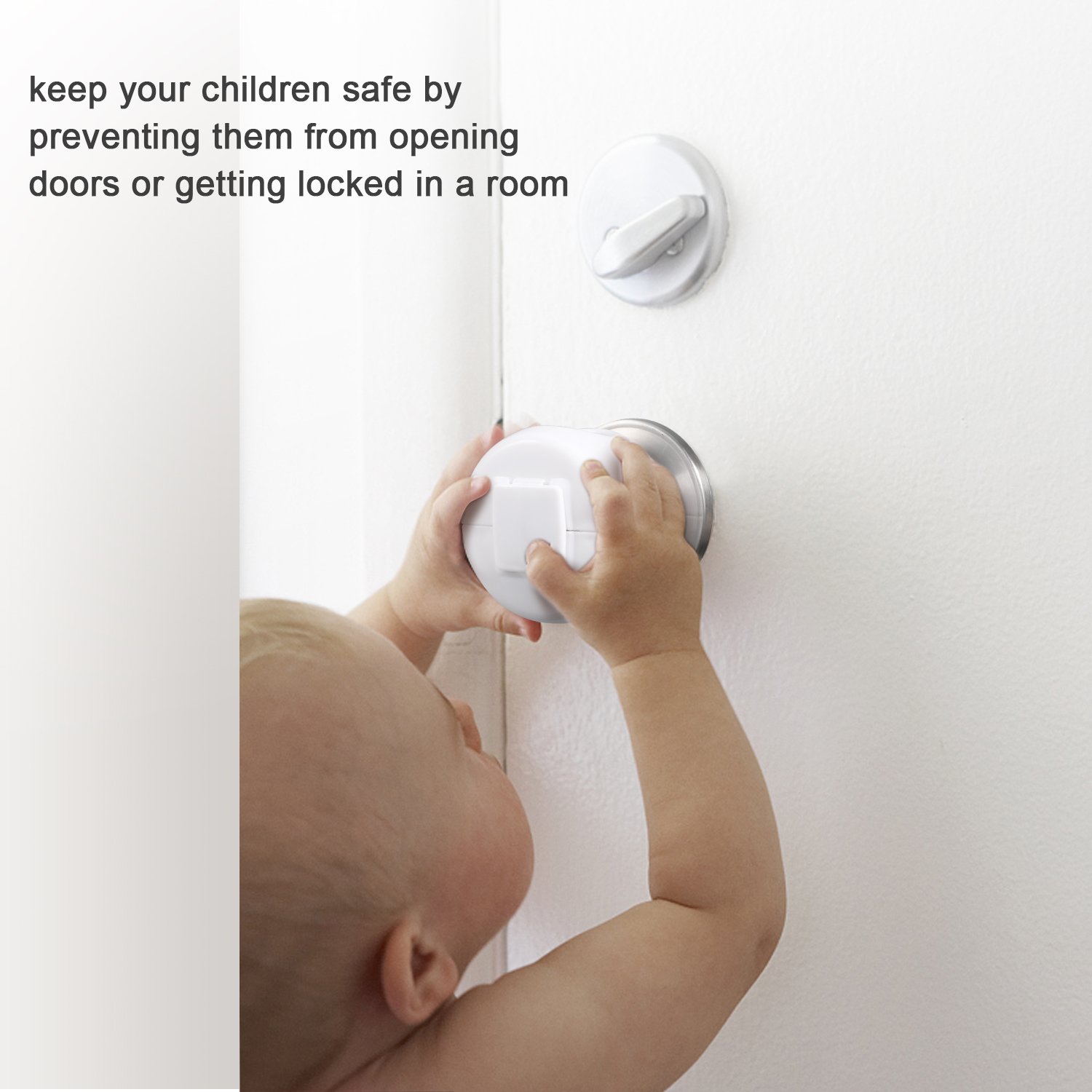 Mua Door Knob Safety Cover for Kids, Child Proof Door Knob Covers, Baby Safety Doorknob Handle