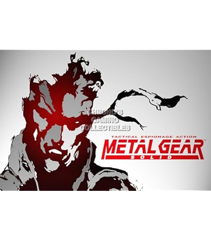 Amazon.com: PrimePoster - Metal Gear Solid 4 Old Snake