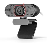 wegear 4K Webcam for PC, USB-A Computer Camera with Sony 1/2.55'' Sensor | 4K@30FPS &amp; 1080P@60FPS, PDAF Autofocus, Dual Noise-Canceling Mics, Privacy Cover, 73&deg; FOV for Meetings, Streaming &amp; Gaming