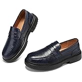 BEAUSEEN Women's Penny Loafers Slip On Comfortable & Lightweight Driving Moccasins Casual Office Work Flats Cute Business Dress Shoes