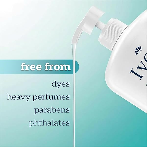 IVORY BODY WASH, DESIGNED FOR THE WHOLE FAMILY, GENTLE FORMULA, FREE OF DYES HEAVY PERFUMES PARABENS PHTHALATES & SILICONES, DESIGNED FOR SKIN’S PH, FRAGNANCE-FREE, 35 OZ