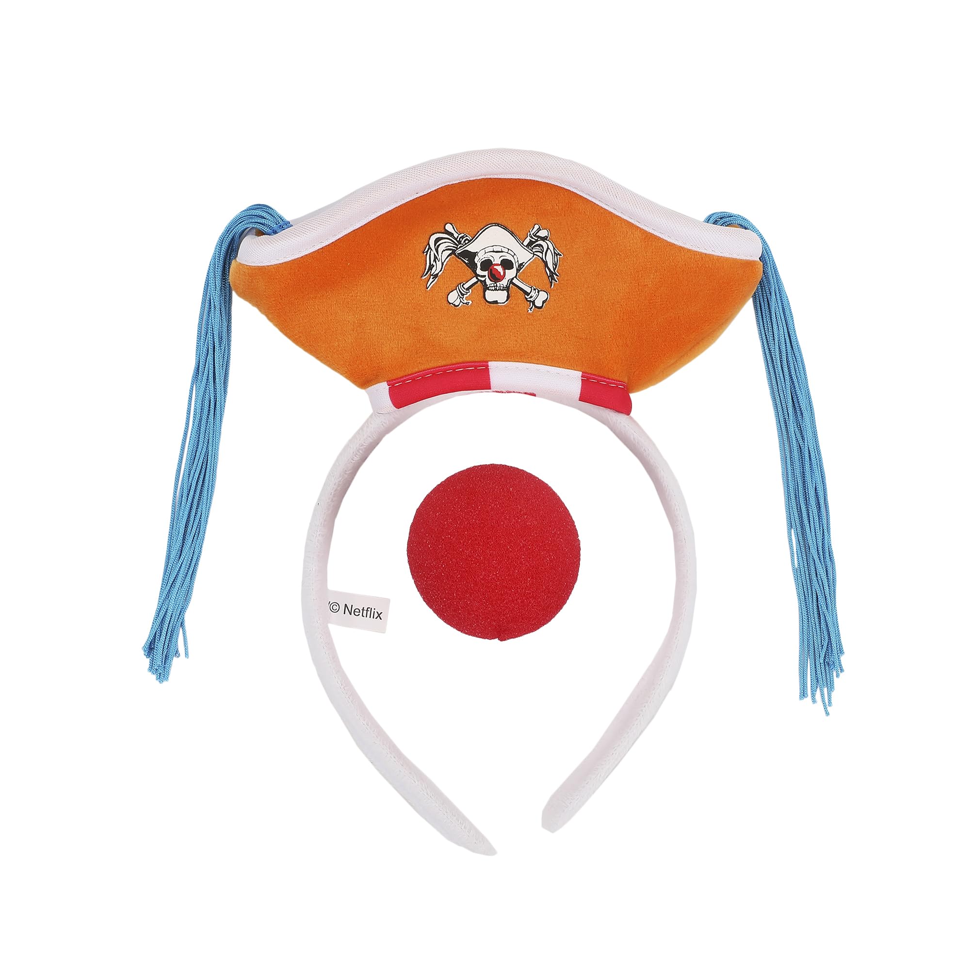 Photo 1 of Bioworld One Piece (Live Action) Buggy Character Cosplay Set