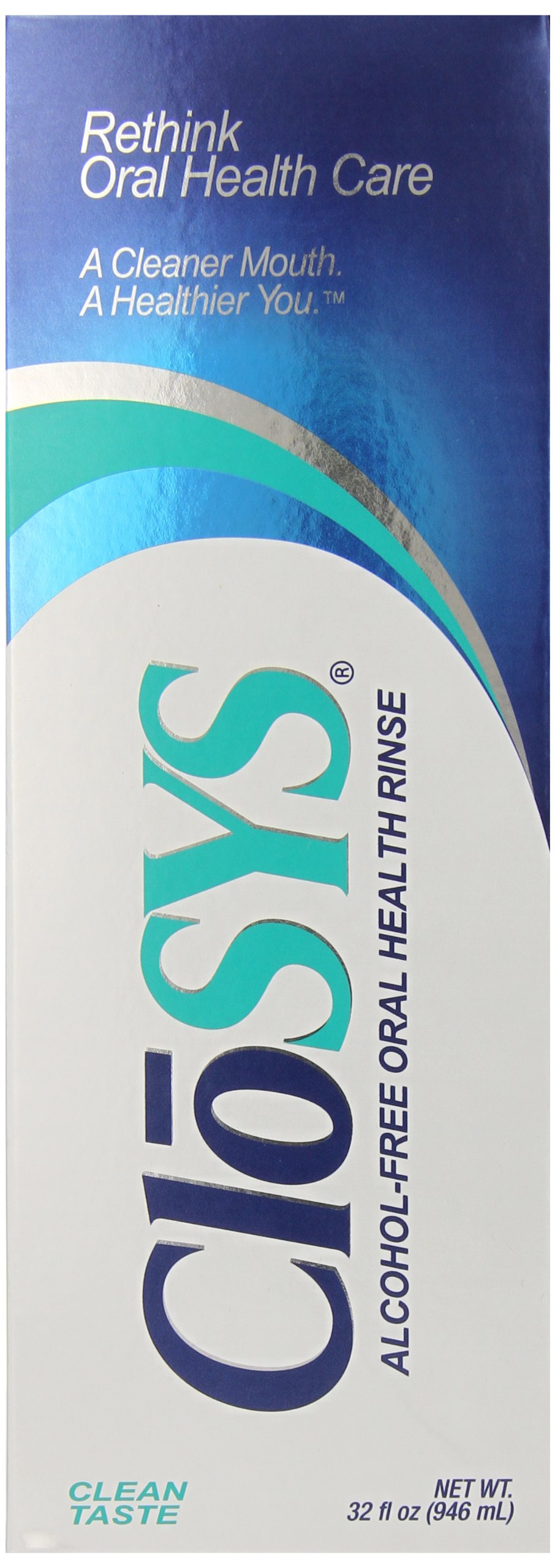 Closys Original Unflavored Mouthwsh Alcohol Free 32 Ounce (Pack Of 2) 27 71Rna9%2BvOrL