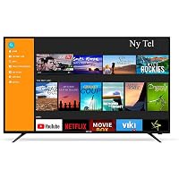 Ny Tel 102 cm (40Inches) Full HD Ready IPS Display and Smart LED with Airmouse TV 40- NL-Smart (Black) (2019 Model)