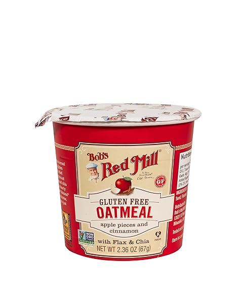 BOB’S RED MILL GLUTEN FREE OATMEAL CUP, APPLE & CINNAMON (SINGLE)