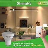 GY Dimmable GU10 LED Bulbs 4.9W 790LM 6500K 120° 10 Pack 75W Replacement view 2