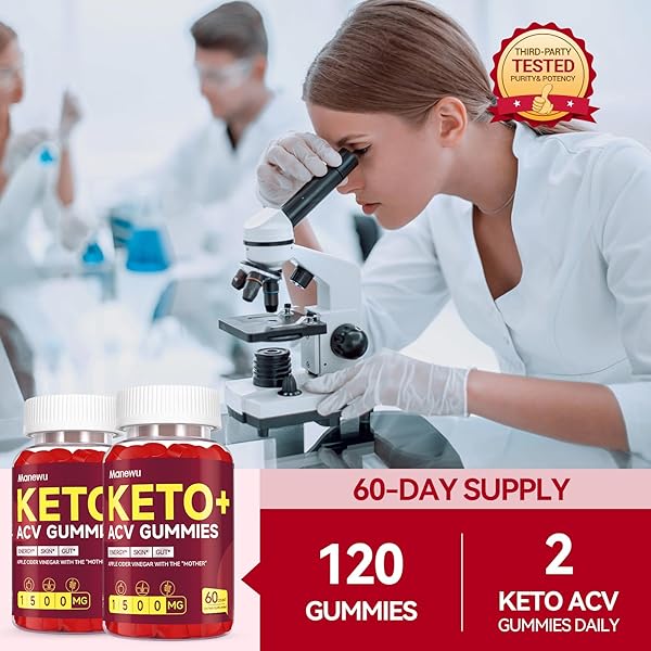 KETO ACV GUMMIES – RAPID KETO ACV DIET SUPPLEMENT ACV KETO GUMMIES FOR WOMEN MEN – 1500MG ORGANIC GLUTEN FREE APPLE CIDER VINEGAR WITH MOTHER – SUPPORT GUT DIGESTION