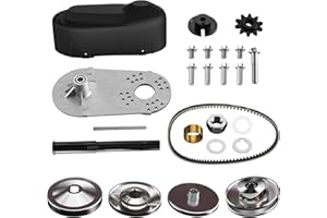 AMEETAA 212CC Torque Converter Kit Go Kart 30 Series 6.5 HP Mini Bike Comet Clutch Set 3/4 Inch 10T #40/41/420 Chain Predator Driver Pulley Replacement Comet TAV2 Go-Kart Torque Converter