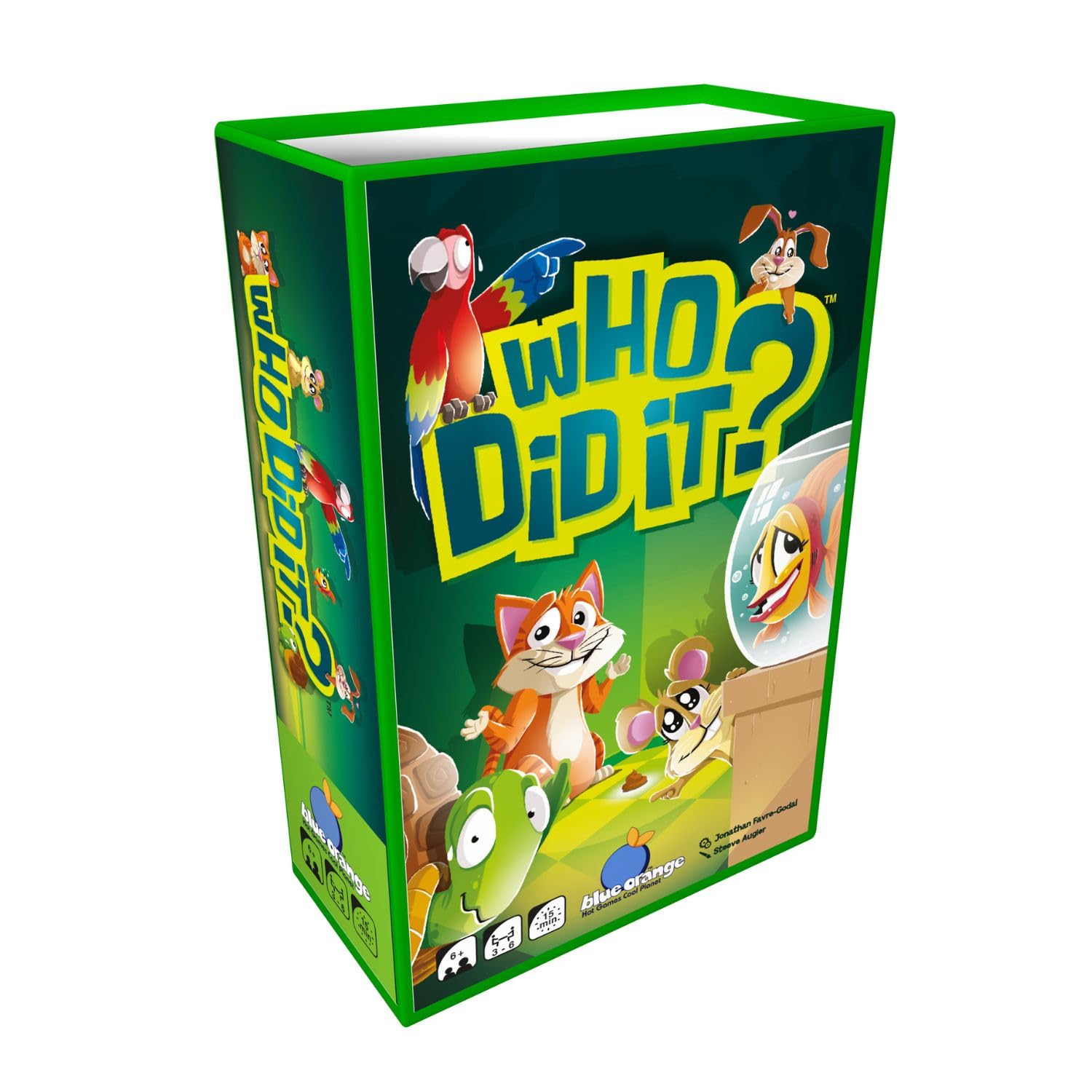 Blue Orange BLUWHO01"Who Did It" Game, Multi-Colour