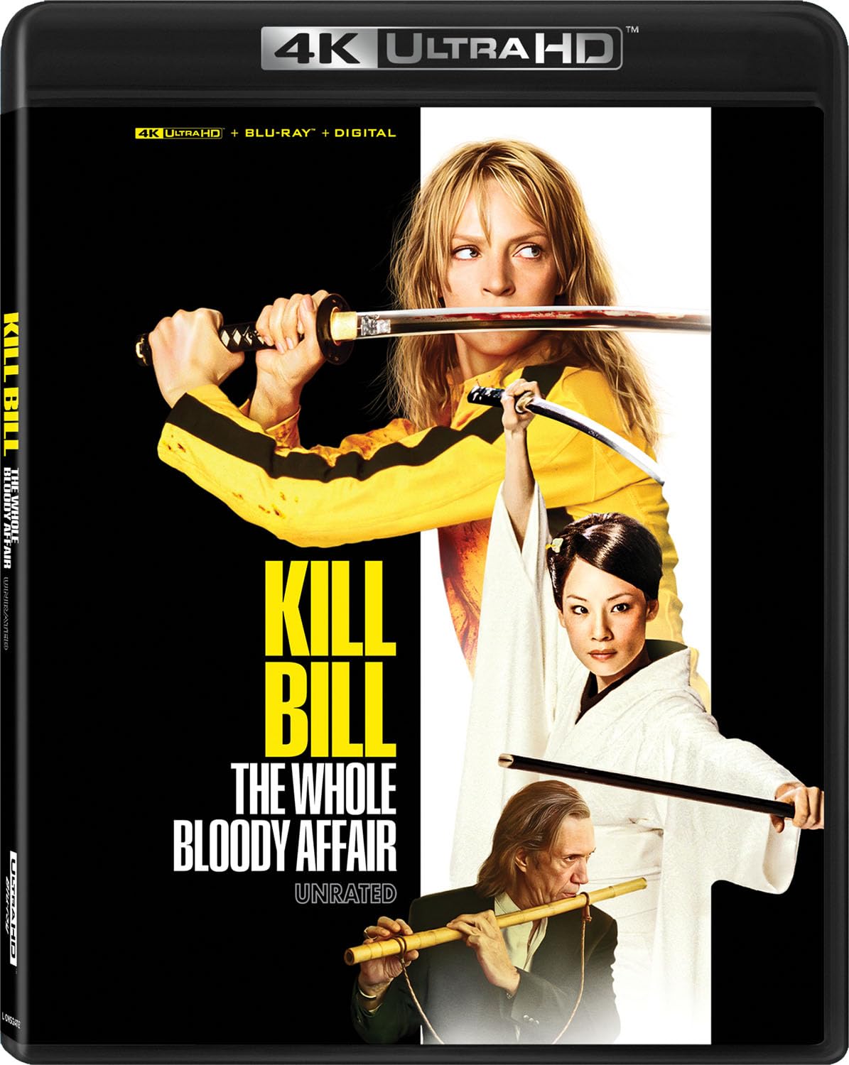 Kill Bill: The Whole Bloody Affair - BLURAY, Digital, 4K ULTRA HD
