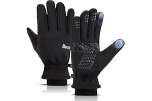 ihuan Winter Gloves for Men Women, Waterproof Warm Ski Snow Gloves Cold Weather, Thermal Touchscreen Skiing, Snowboarding, Motorcycle Running Driving Hiking Cycling Stocking Stuffers