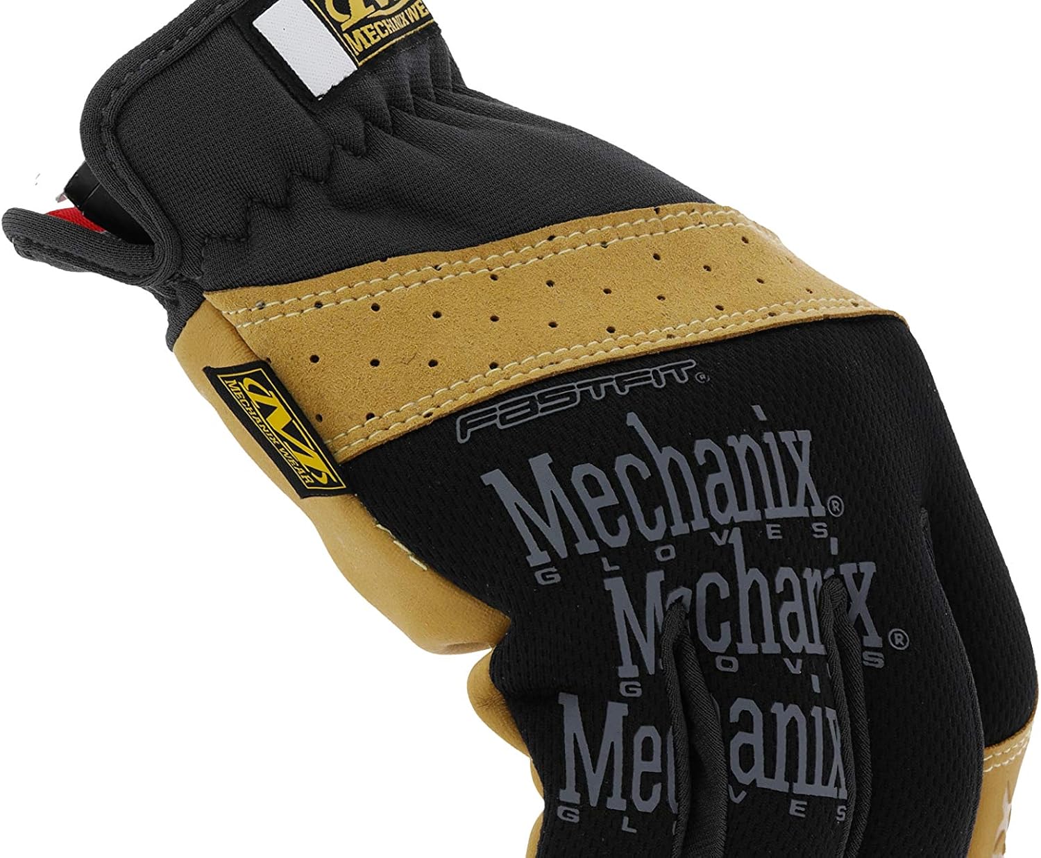 Mechanix Wear - Material4X FastFit Gloves (X-Large, Black/Brown) - Image 3