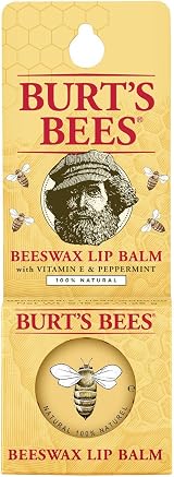 Burt's Bees Beeswax Lip Balm Tin - 100% Natural Soothing Moisturizer view 2