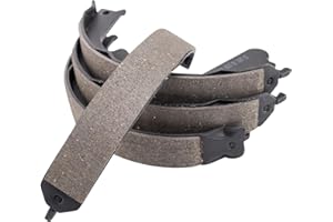 AM AUTOPARTS Rear Parking Brake Shoe Set Compatible with 2017-2019 Nissan Titan