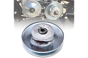 QYMOTO 5/8" Bore 30 Series Driven Clutch Torque Converter Driven Pulley 6" Asymmetric Go Kart Mini Bike Replaces Comet 219457A 217610A Manco Dingo Go Kart Clutch