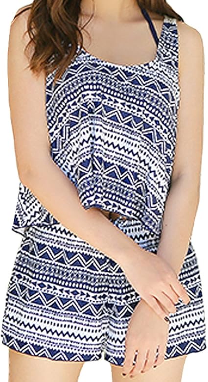 Amazon Co Jp 水着 ネイティブ レディース ママ水着 体型カバー ビキニ タンキニ サロペット 可愛い セクシー 安い ラッシュガード ワンピース 紺 Mサイズ Sw011 Nvm パソコン 周辺機器