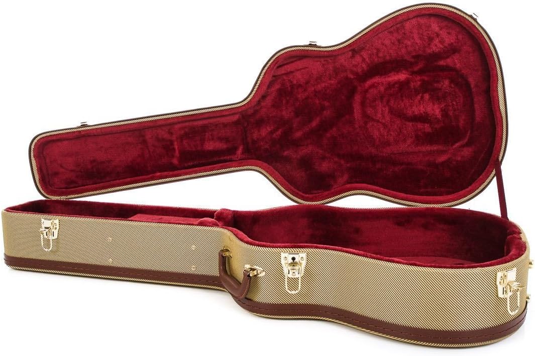 Acoustic Guitar Hard Case - Vintage Tweed
