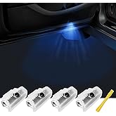 No Fade Car Door Lights Logo Compatible with Infiniti, LED Welcome Lights Accessories for Q50 Q60 Q70 G25 G37 QX50/56/60/70/80 M25/35/37/45/56 FX35/37/45/50 EX25/35/37