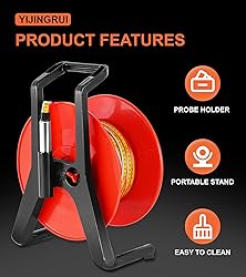 YJINGRUI 329ft/100m Water Level Meter, Water Well