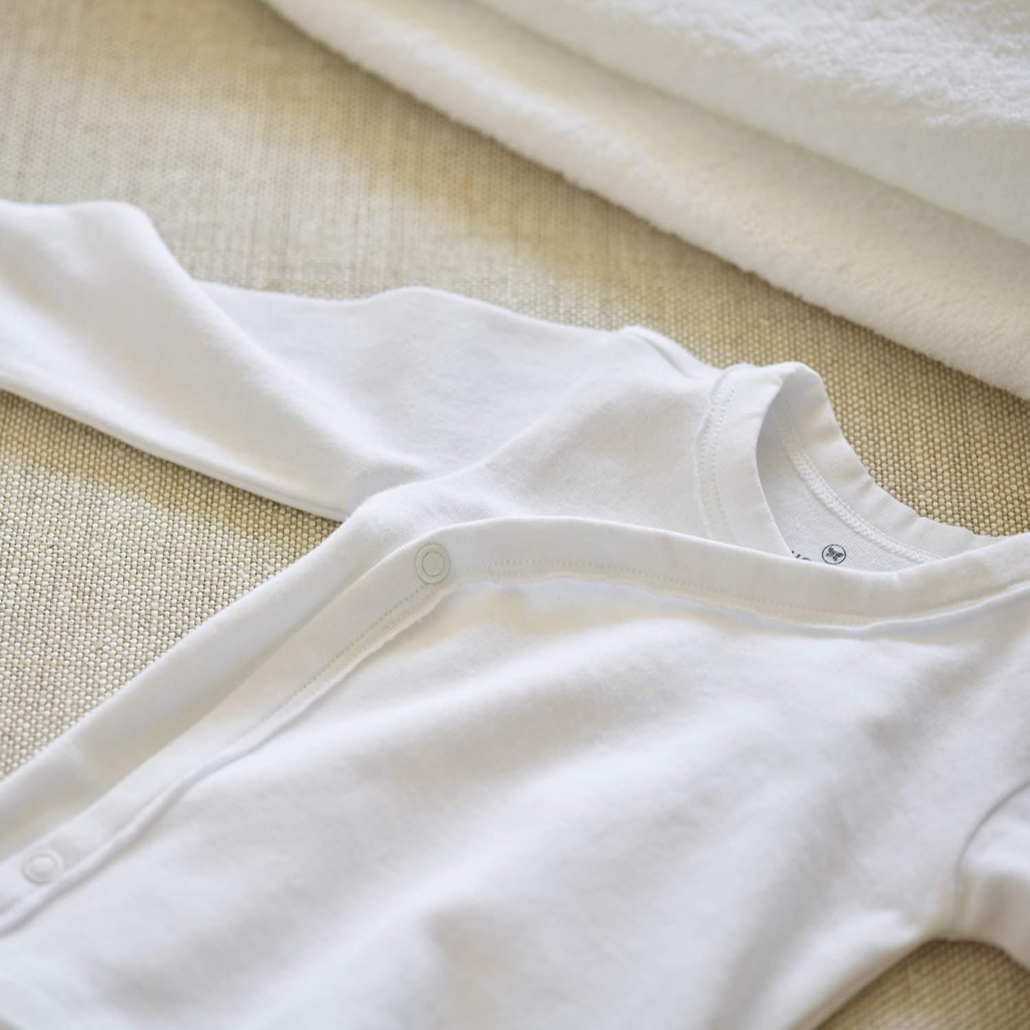 HonestBaby Baby 3-Pack Organic Cotton Long Sleeve Side-Snap Kimono Tops: Clothing