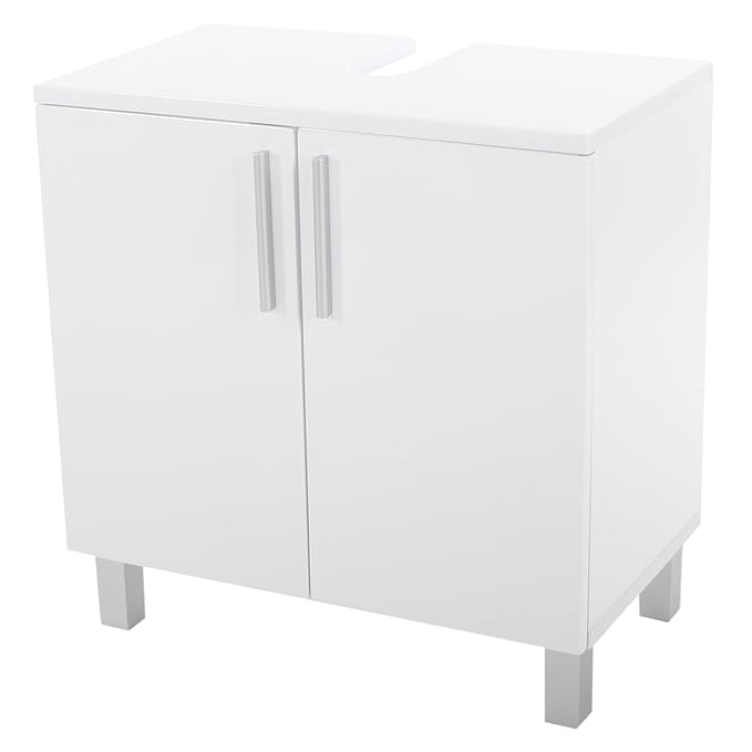 Mendler Waschbeckenunterschrank Badezimmer Badschrank Hochglanz