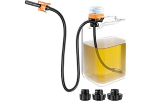 Cordless Fuel Transfer Pump Compatible with Milwaukee M18 for Dewalt 20V (Battery Not Included) 3.2 GPM Portable Automatic Oi