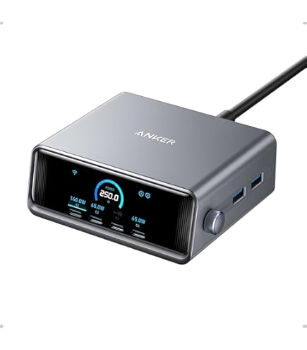Anker Prime Power Bank＆511 Charger Amazon.com: Anker Prime 250W USB-C Charger with 3-in-1 Cube with