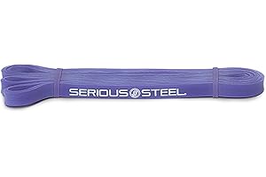 SERIOUS STEEL FITNESS Assisted 41" Pull-Up Band, Resistance & Stretch, Powerlifting & Pull-up Assist Loop (Single Band)