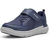 FitVille Wide Diabetic Walking Shoes for Men, Lightweight Non-Slip Breathable Casual Shoes for Swollen Feet for Standing All Day