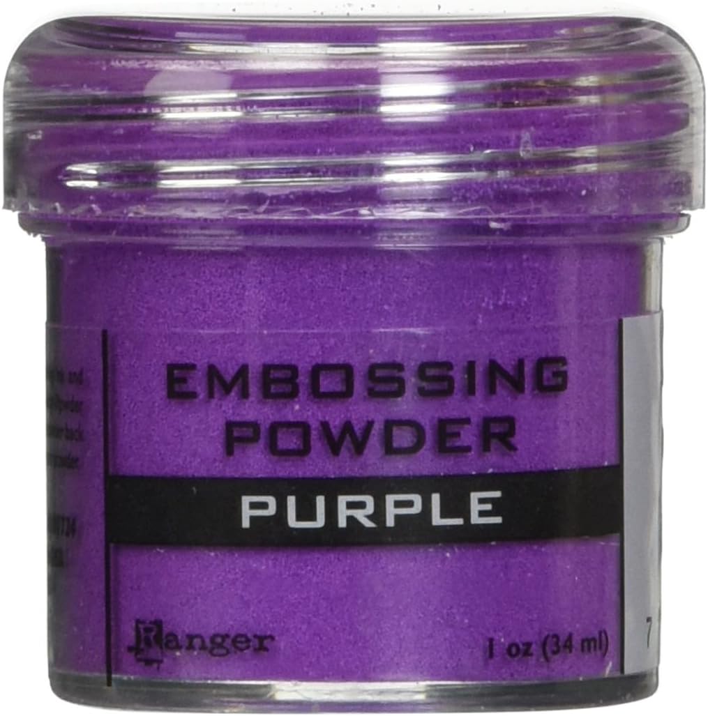 Ranger Purplee-Embossing Powder, Acrylic, Multicolour, 4.44x4.44x4.44 cm