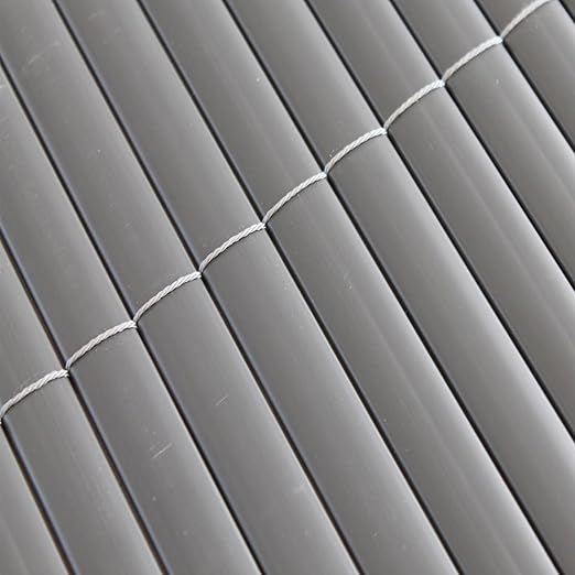 title=TOPMULTI, Frangivista / Paravento in PVC, colore: Grigio, 0,9 x 4 m