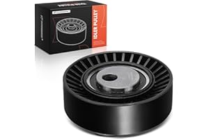 A-Premium Belt Idler Pulley Compatible with BMW 320i, 323Ci, 323i, 323is, 325i, 325is, 325iX, 325xi, 328Ci, 328i, 328is, 330C