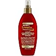 OGX Frizz-Free + Keratin Smoothing Oil Miracle Gloss Spray, 5 in 1, De-frizz & Shiny Hair, Argan Oil