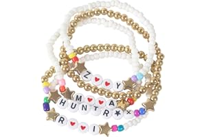 GRBeid for Inspired Merch toys Bracelets 3 Sets, for Huntrix Merchandise for Rumi Mira Zoey Fans Cosplay Gifts Outfit Accessories Friendship Jewelry for Women