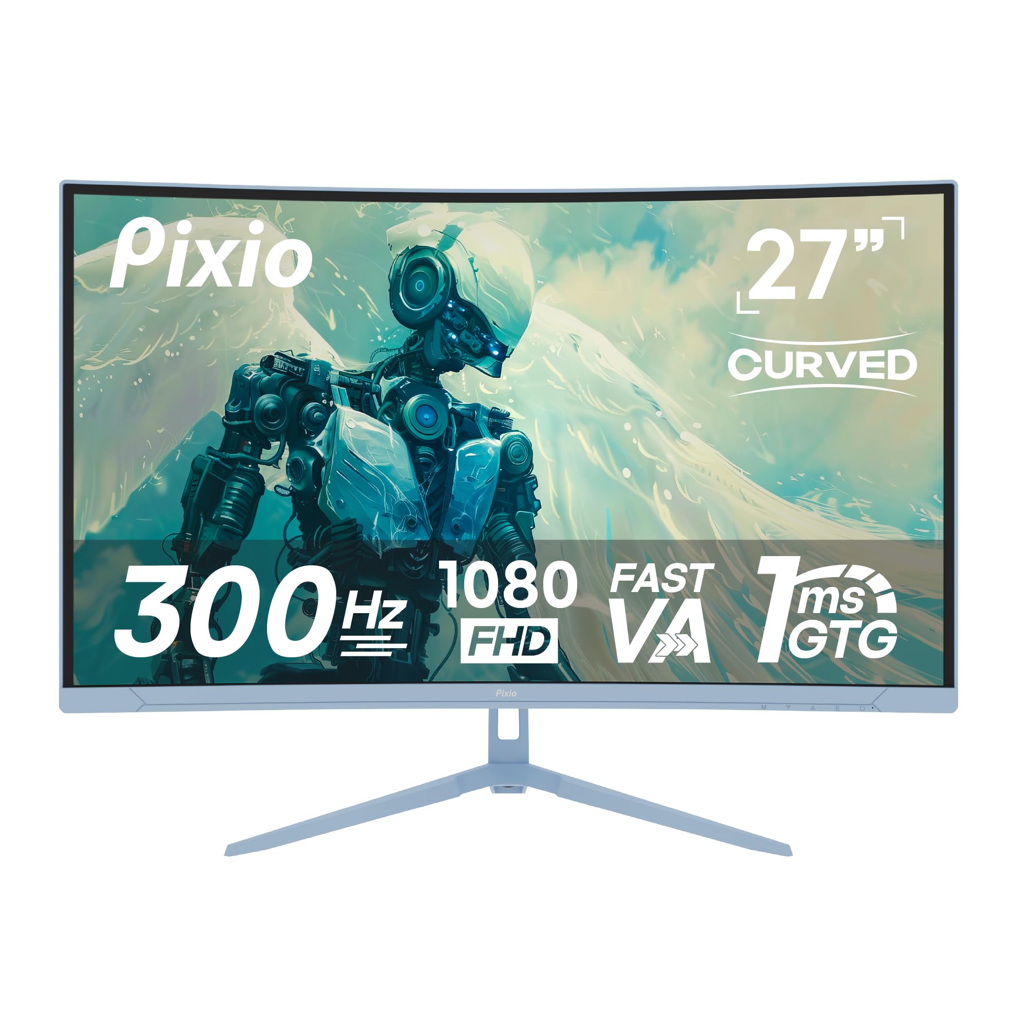 Pixio PXC279 Wave Blue 27 inch 300Hz Refresh Rate