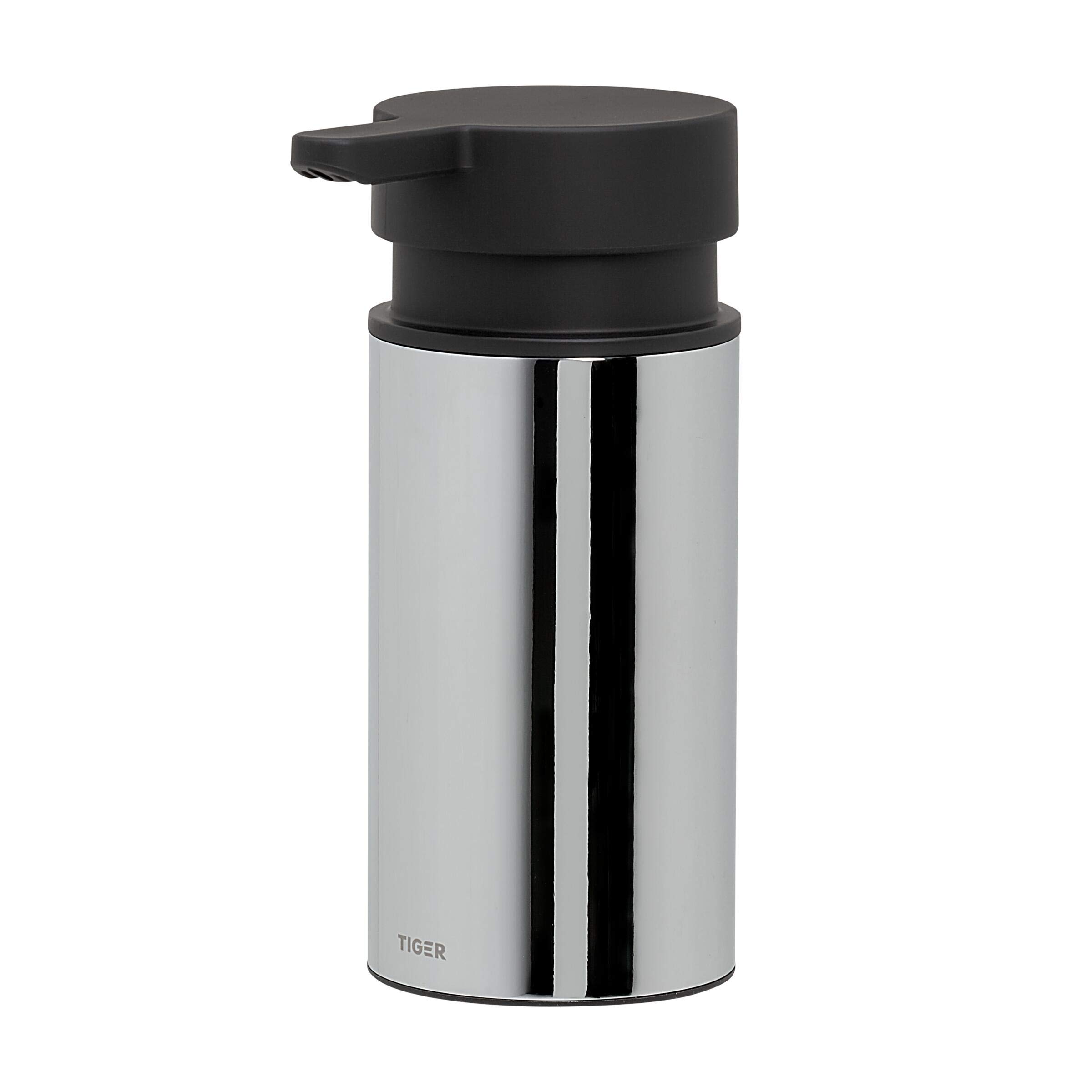 Tiger Dock Soap Dispenser, Stainless Steel, Chrome, 5.5 x 13 x 8 cm
