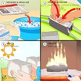 VOUNOT Heavy Duty Steel Paper Log Maker Briquette Maker Recycle Waste Paper view 3