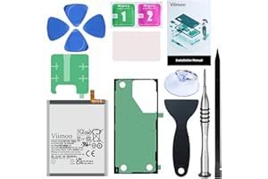 Viimon S22 Ultra Battery Replacement Kits (New Upgraded) Compatible with Samsung Galaxy S22 Ultra SM-S908U All Models with Adhesive, Installation Manual and Repair Tool Kits