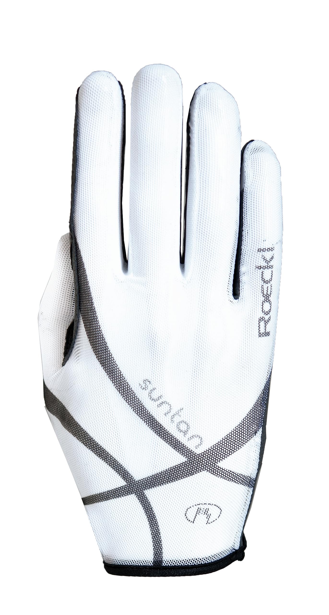 Roeckl Sports equestrian gloves LAILA, ladies summer riding glove, white 7