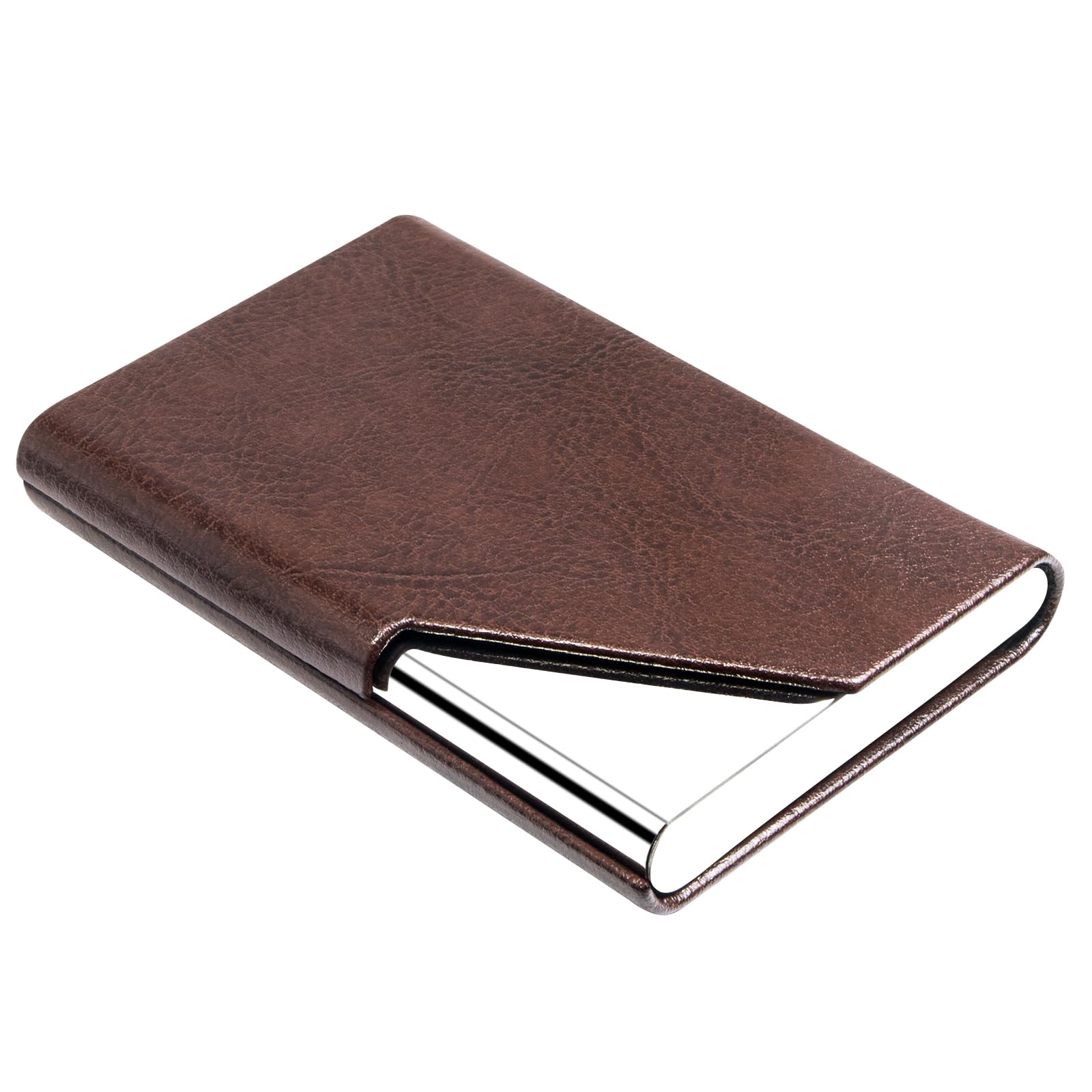 Padike Business Name Card Holder Card Case,Business Name Card Holder Wallet Credit Card ID Case/Holder for Men & Women - Keep Your Business Cards Clean