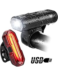 amazon rechargeable bike lights