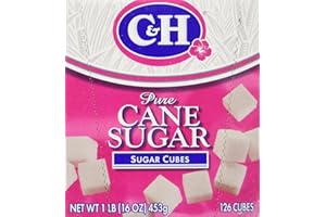 SPICEBRO C&H Pure Cane, White Sugar Cube, 1 lb Pack of 1