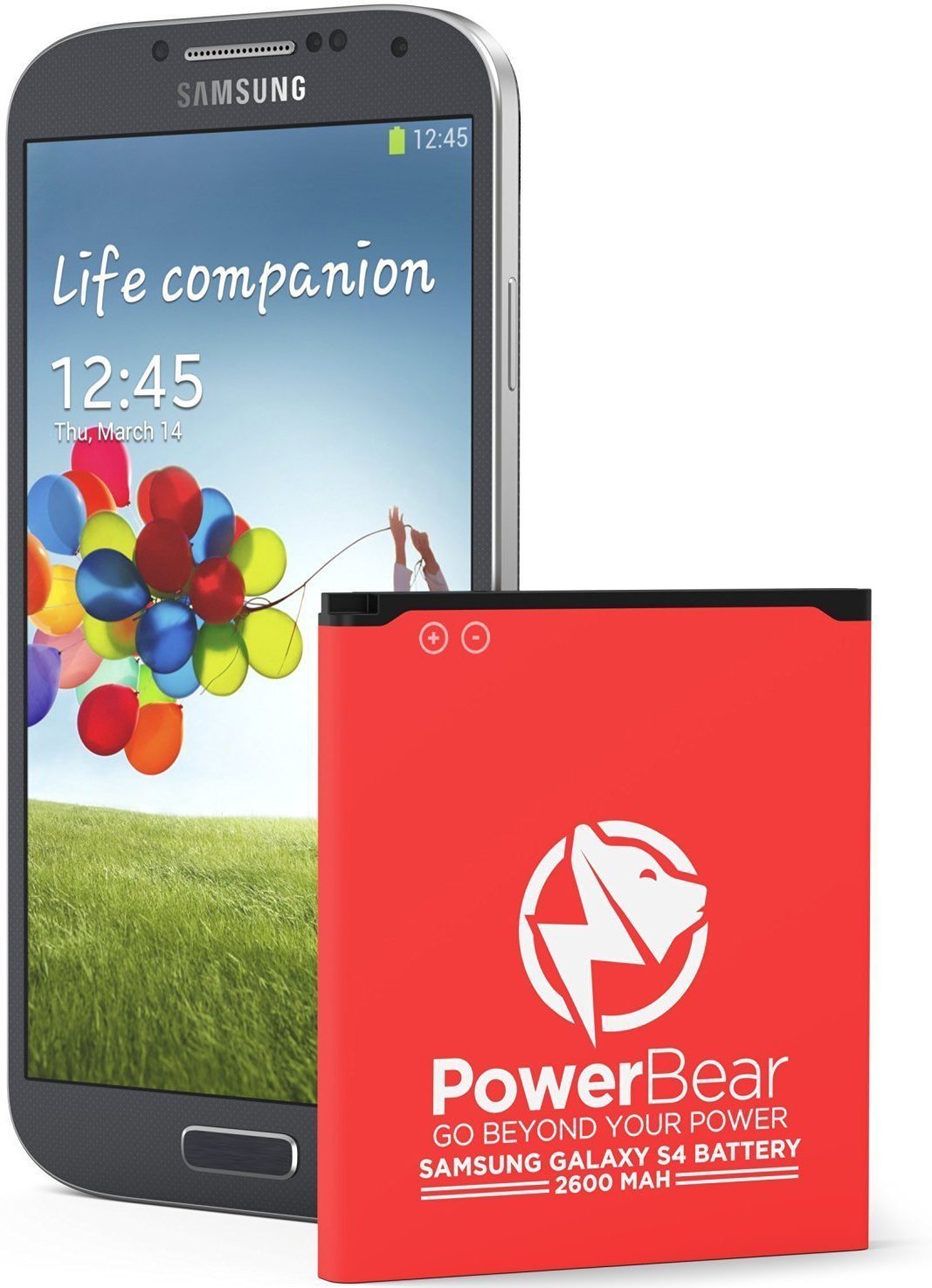 PowerBear Samsung Galaxy S4 Battery | 2,600 mAh Li-Ion Battery for the Galaxy  S4 | S4 Spare Battery [24 Month Warranty]: Amazon.ca: Electronics