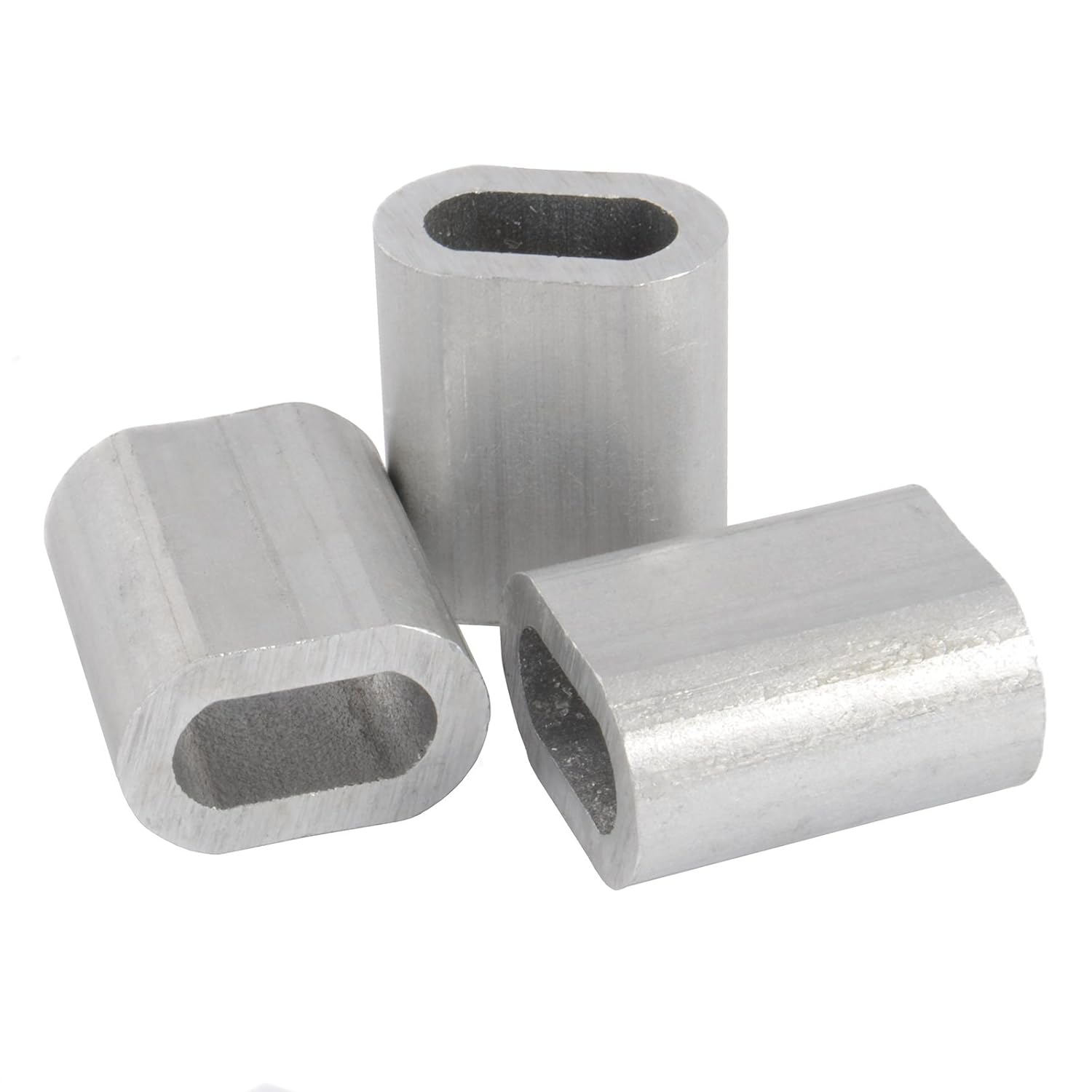 Sourcing Map 1 Mm Drahtseil ALUMINIUM Ärmel Clip Beschläge Kabel