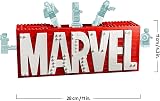 LEGO Marvel MARVEL Logo & Minifigures Avengers 76313 Buildable Toy view 8