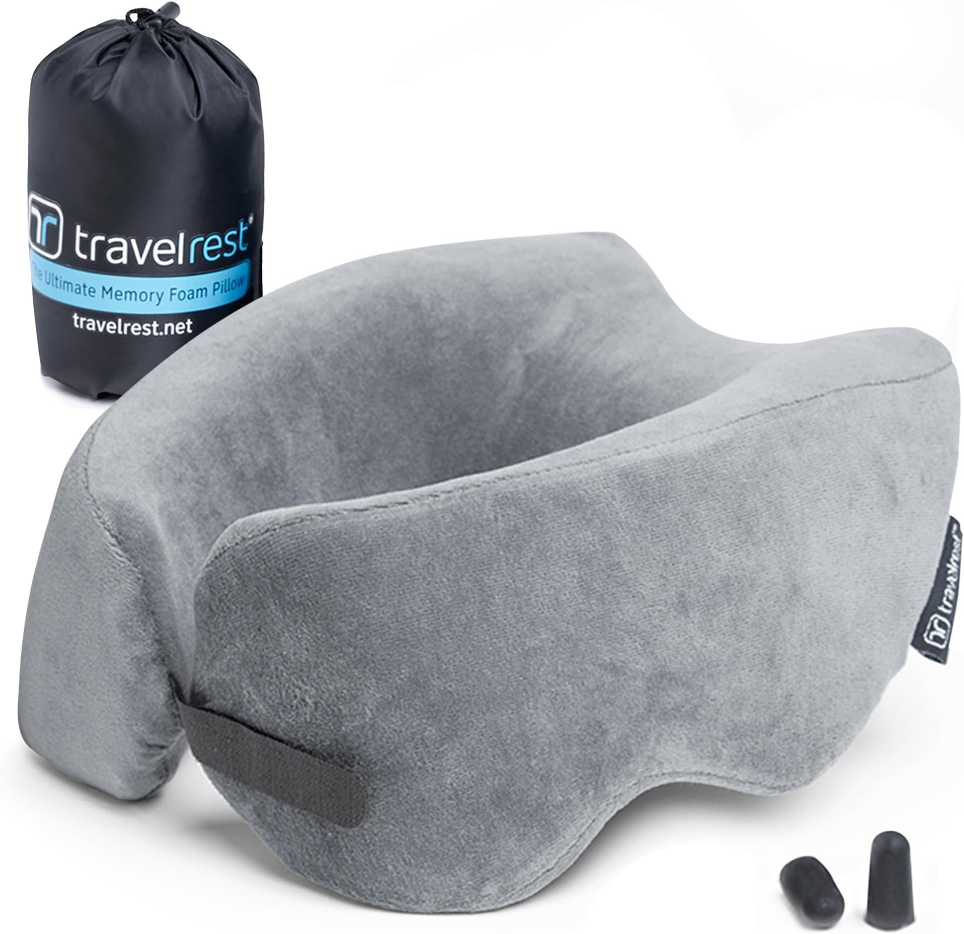 TRAVELREST Nest Memory Foam Travel Pillow & Neck Pillow Advanced Neck