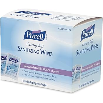 Amazon.com : PURELL Cottony Soft Individually Wrapped Hand