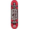 Kryptonics Skateboard with Durable Construction, Stable and Durable Wood Deck for Commuting, Smooth Polyurethane Wheels, Perfect for Beginners, All Skill Levels, Kids and Teens, and Skilled Riders